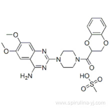 Methanone,[4-(4-amino-6,7-dimethoxy-2-quinazolinyl)-1-piperazinyl](2,3-dihydro-1,4-benzodioxin-2-yl)-,methanesulfonate (1:1) CAS 77883-43-3